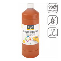 Temperová farba Creall, 1 000 ml – svetlohnedá