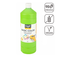 Temperová farba Creall, 1 000 ml – svetlozelená