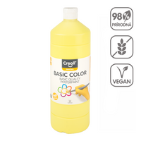 Temperová farba Creall, 1 000 ml – svetložltá