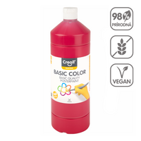 Temperová farba Creall, 1 000 ml – tmavočervená