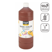 Temperová farba Creall, 1 000 ml – tmavohnedá