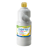 Temperová farba GIOTTO School Paint 1000 ml – biela