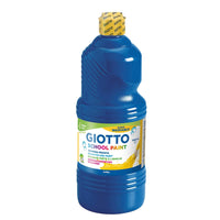 Temperová farba GIOTTO School Paint 1000 ml – modrá