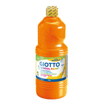 Temperová farba GIOTTO School Paint 1000 ml – oranžová