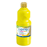 Temperová farba GIOTTO School Paint 1000 ml – žltá