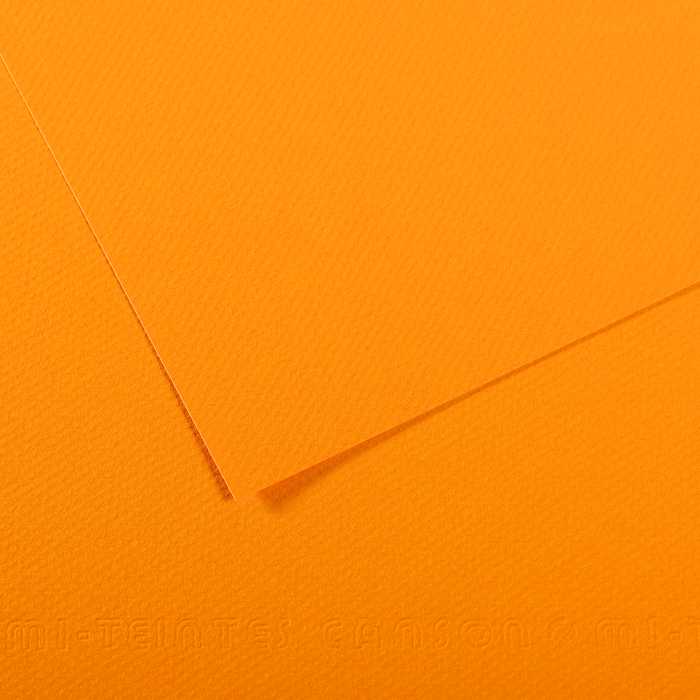 Tónovaný papier Canson Mi-Teintes 50 x 65 cm – 160 g/m² – Kadmiová žltá 553