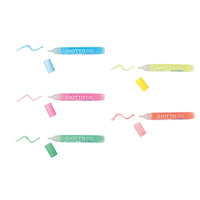 Trblietavé lepidlo GIOTTO Glitter Glue neónové farby 5 x 10 g