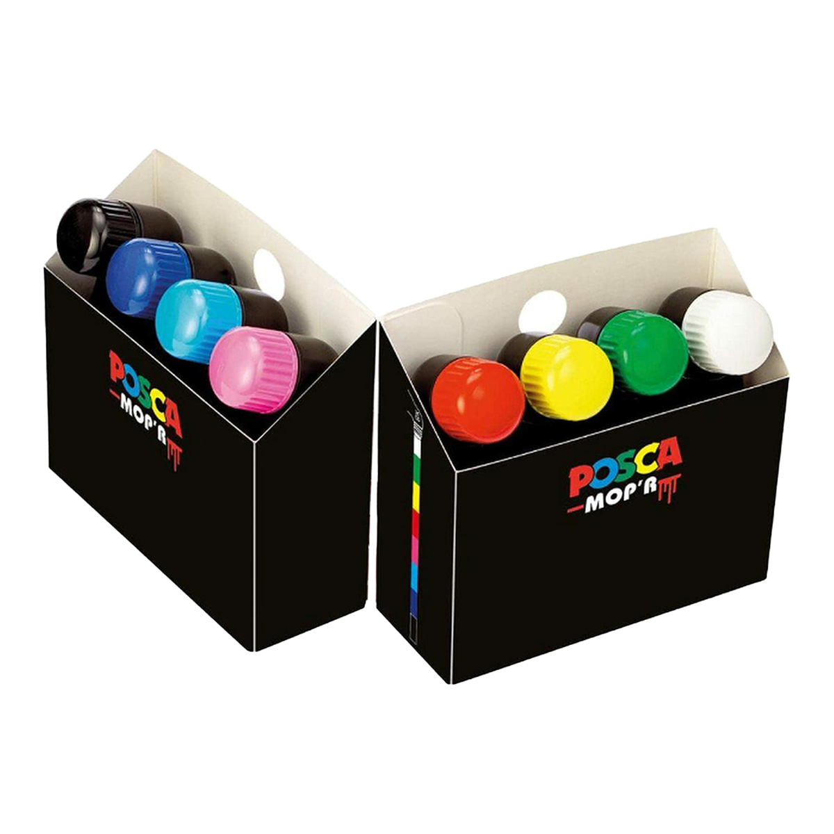 Posca PCM-22 8C MOP´R sada popisovačov, 3 – 19 mm, mix farieb (8 ks)