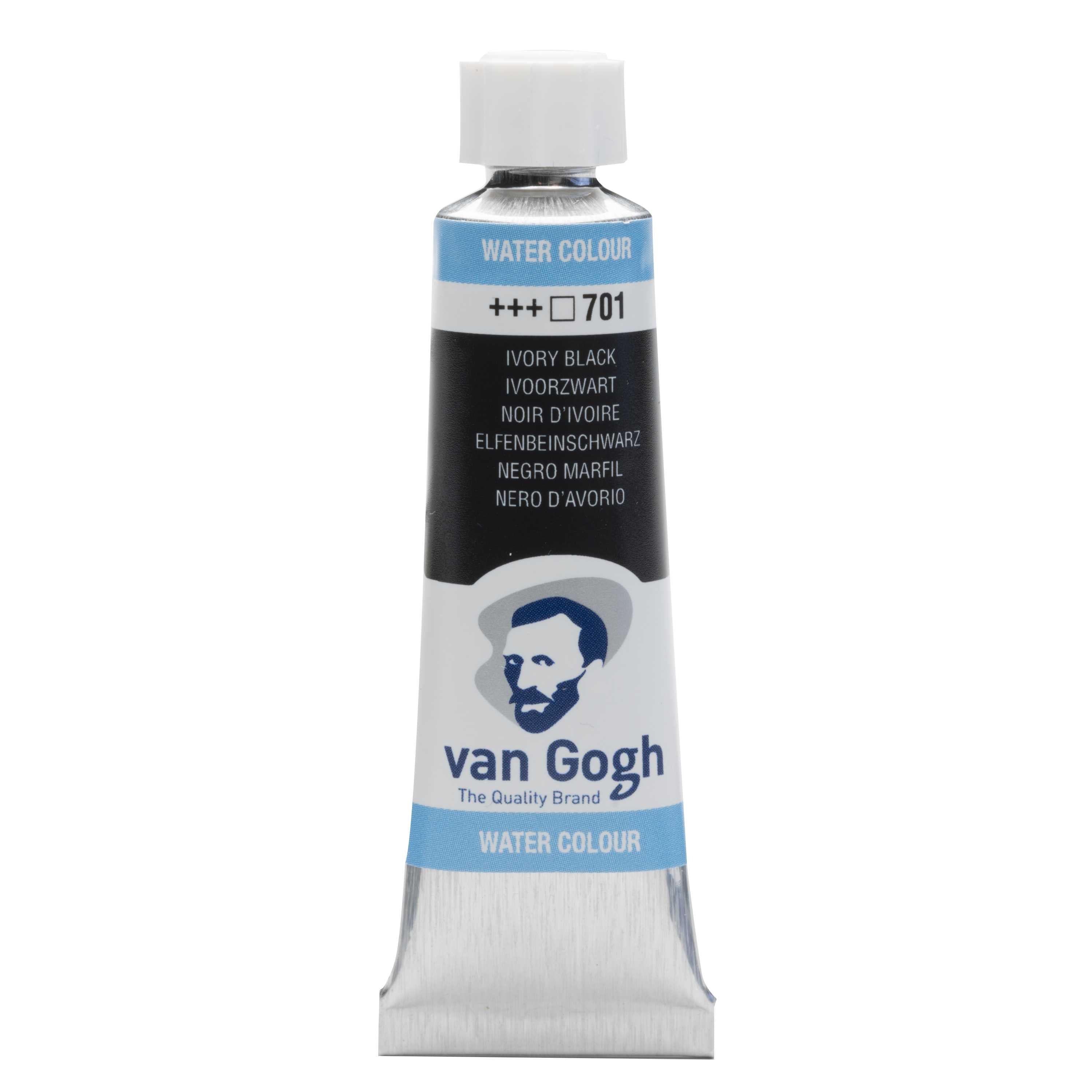 Van Gogh akvarelová farba ROYAL TALENS 10 ml Ivory Black