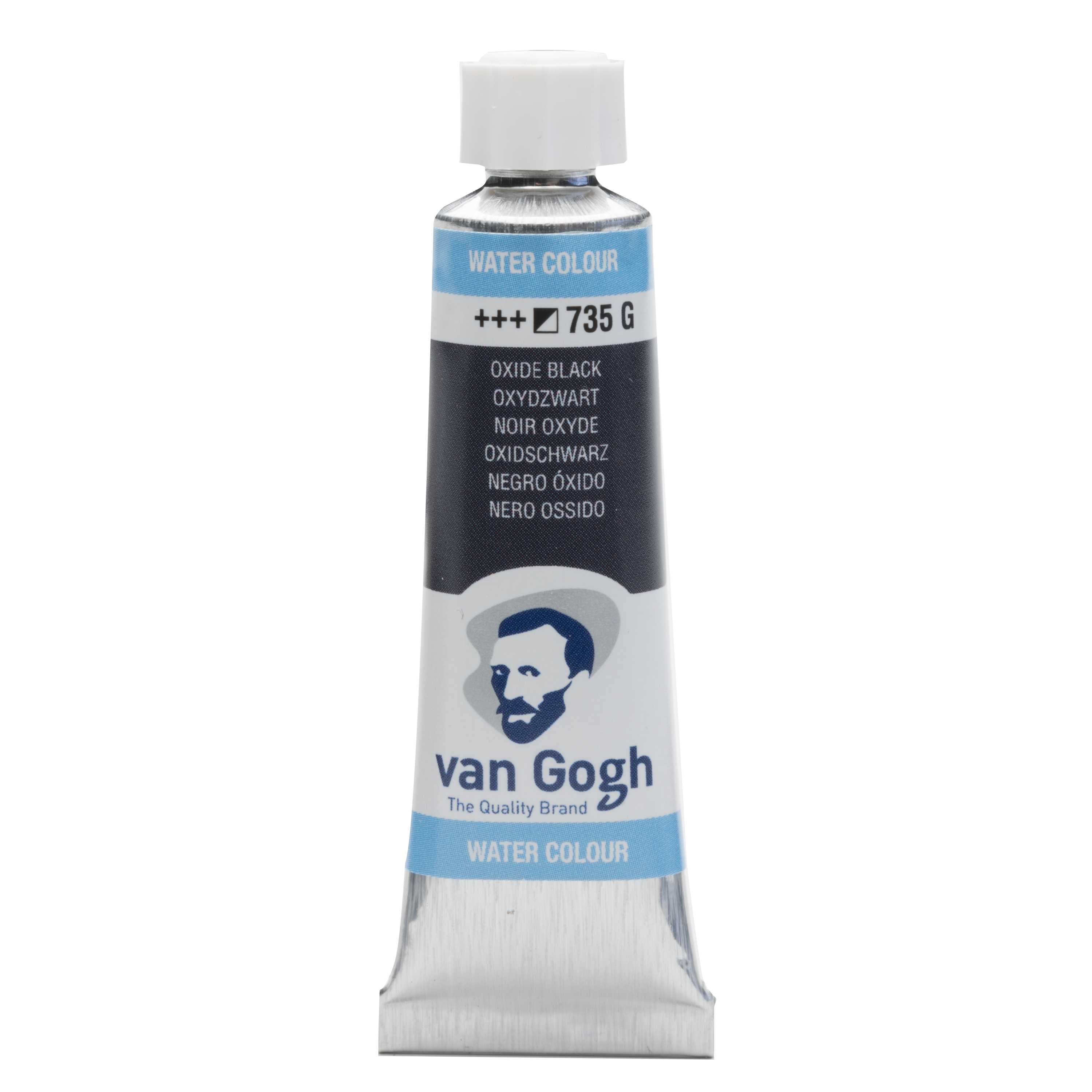 Akvarelová farba Van Gogh 10 ml Oxide Black - ROYAL TALENS