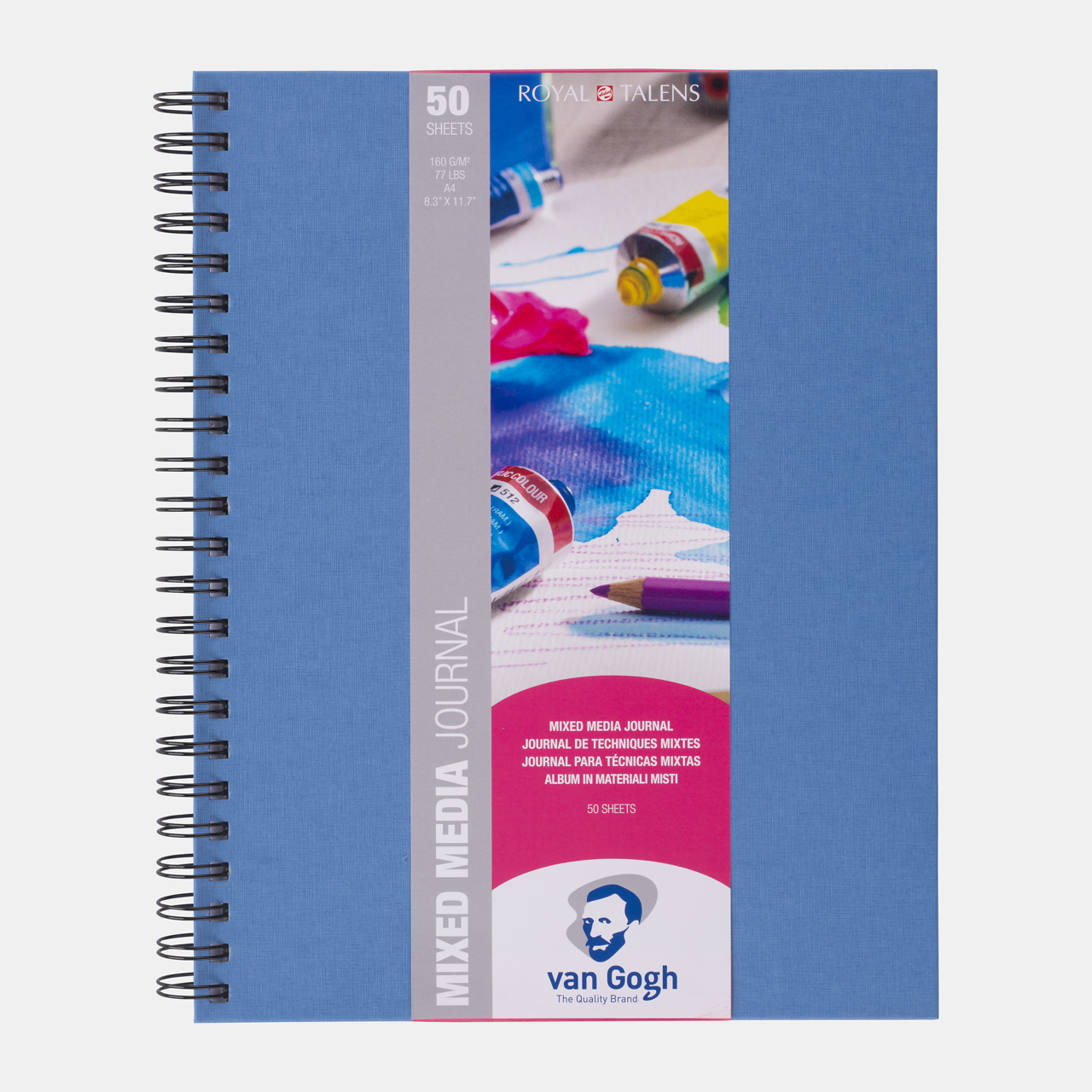 ROYAL TALENS Van Gogh Mix Media blok 160 g/m² 50 listov A4 lepený