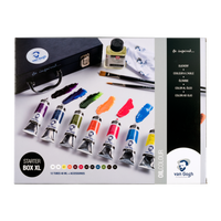 Sada olejových farieb ROYAL TALENS Van Gogh štartovací box XL 12 x 40 ml + príslušenstvo