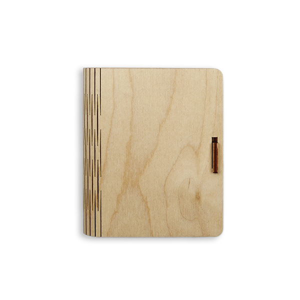 Wooden card holder box, 11 x 2,5 cm – 9