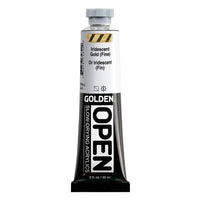 Akrylová farba GOLDEN OPEN Slow-Drying Iridescent 59 ml – 7484 Zlatá Jemná