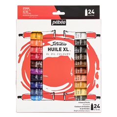 Set olejových farieb Studio Huile XL Pebeo 24 x 12 ml