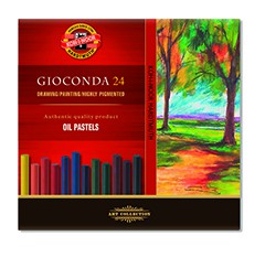 Sada umeleckých olejových kried -  GIOCONDA -  24 ks 