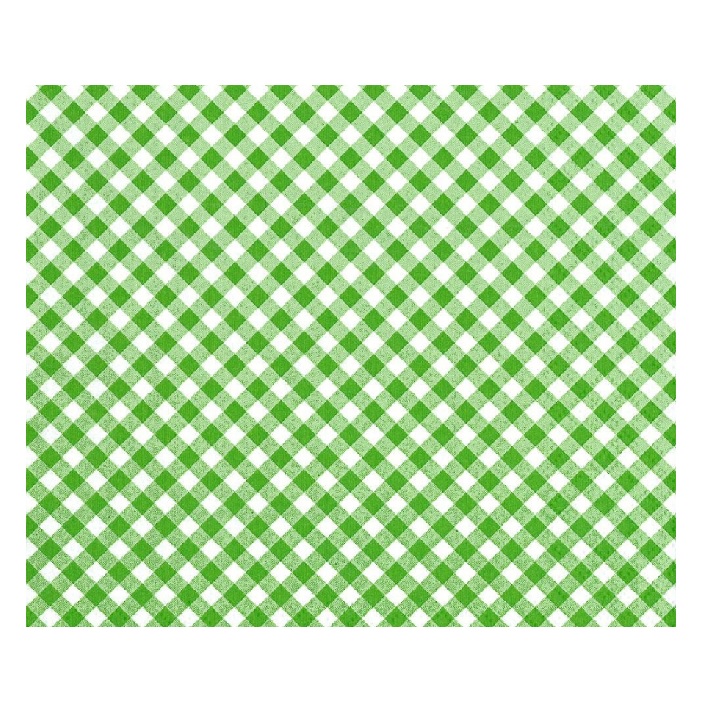 E-shop Servítky na dekupáž – Zelenobiele kocky – 1 ks