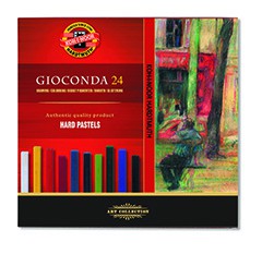 Tvrdé olejové pastely GIOCONDA / 24 dielny set