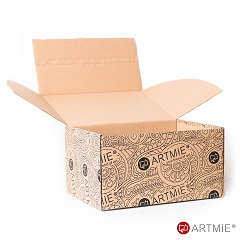 Kartónová krabica s potlačou ARTMIE 10 ks | rôzne rozmery