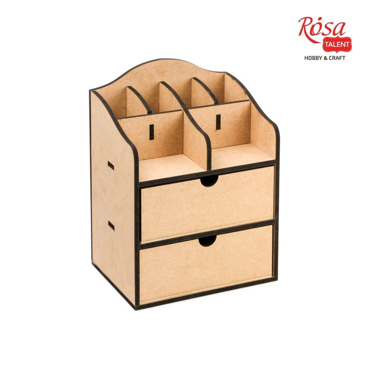 Organizér z MDF - komoda s 2 zásuvkami ROSA TALENT 20х15х26 cm