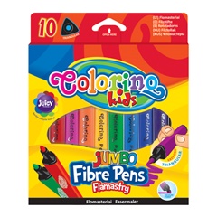 Trojhranné JUMBO fixky Colorino 10 ks